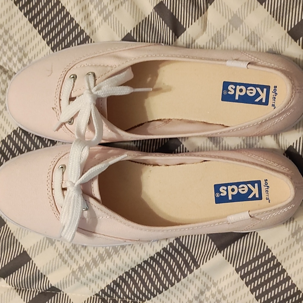 Keds pink ballerina shoes